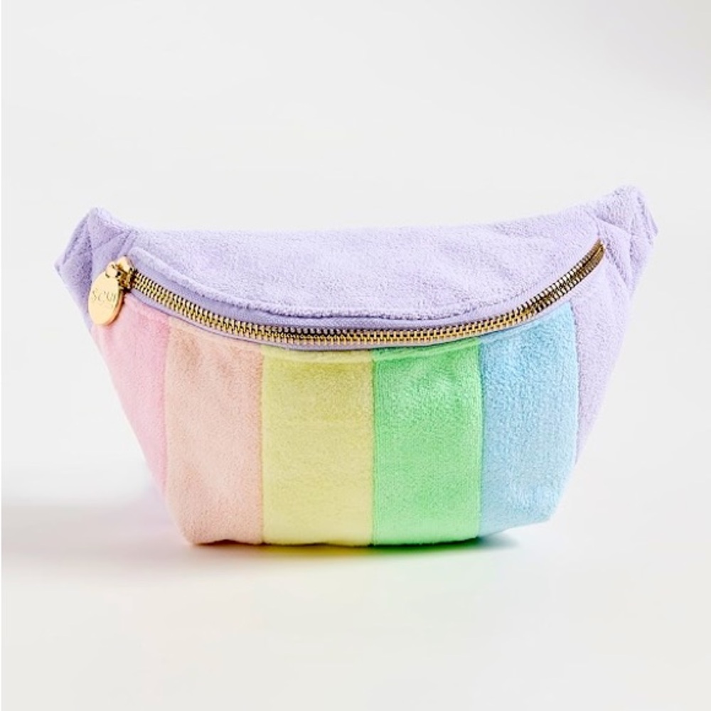 Stoney Clover Lane Rainbow Terry Fanny Pack Belt Bag